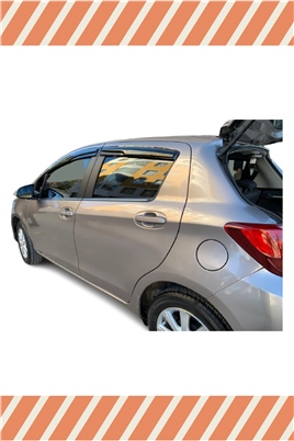 Toyota Yaris 2012-2018 Modellerine Özel 4Lü Mügen Tip Cam Rüzgarlığı