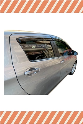 Toyota Yaris 2012-2018 Modellerine Özel 4Lü Mügen Tip Cam Rüzgarlığı