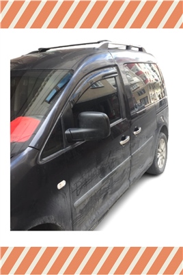 Volkswagen Caddy Tüm  Modellerine Özel 2Li Mügen Tip Cam Rüzgarlığı