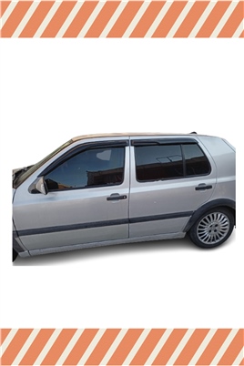 Volkswagen Golf 3 Tüm  Modellerine Özel 4Lü Mügen Tip Cam Rüzgarlığı