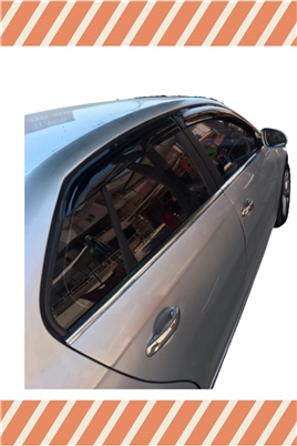 Volkswagen Jetta 2006-2010 Modellerine Özel 4Lü Mügen Tip Cam Rüzgarlığı