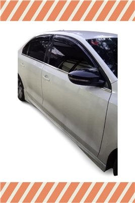 Volkswagen Jetta 2011 Ve Sonrası Modellerine Özel 4Lü Mügen Tip Cam Rüzgarlığı