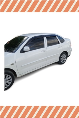 Volkswagen Polo Sedan Classic 1996-2001 Modellerine Özel 4Lü Mügen Tip Cam Rüzgarlığı