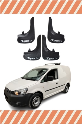 Volswagen Caddy Sports Yazılı 4Lü Tozluk Çamurluk Paçalık 