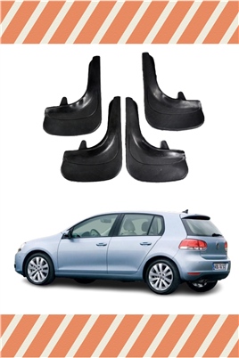 Volswagen Golf 6 4Lü Tozluk Çamurluk Paçalık 