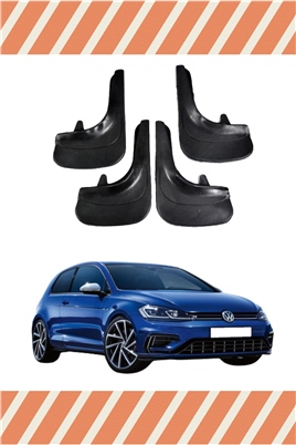 Volswagen Golf 7 4Lü Tozluk Çamurluk Paçalık 