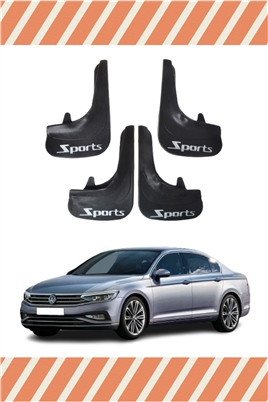Volswagen Passat Sports Yazılı 4Lü Tozluk Çamurluk Paçalık 