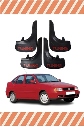 Volswagen Polo Sd 1996-2001 Tunıng Yazılı 4Lü Tozluk Çamurluk Paçalık 