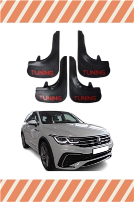 Volswagen Tiguan Tüm Kasalar Tunıng Yazılı 4Lü Tozluk Çamurluk Paçalık 