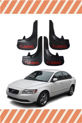 Volvo S 40 Tunıng Yazılı 4Lü Tozluk Çamurluk Paçalık 
