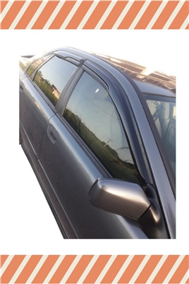 Volvo S40 1997-2004 Modellerine Özel 4Lü Mügen Tip Cam Rüzgarlığı
