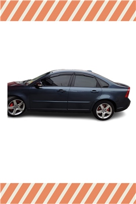 Volvo S40 2004-2012 Modellerine Özel 4Lü Mügen Tip Cam Rüzgarlığı