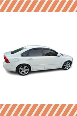 Volvo S40 2004-2012 Modellerine Özel 4Lü Mügen Tip Cam Rüzgarlığı