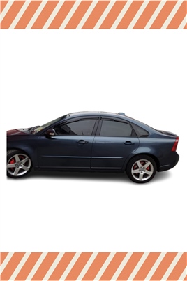 Volvo S40 2004-2012 Modellerine Özel 4Lü Mügen Tip Cam Rüzgarlığı