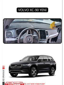 VOLVO XC-90 YENİTORPİDO KORUMA HALISI SİYAH KENAR 