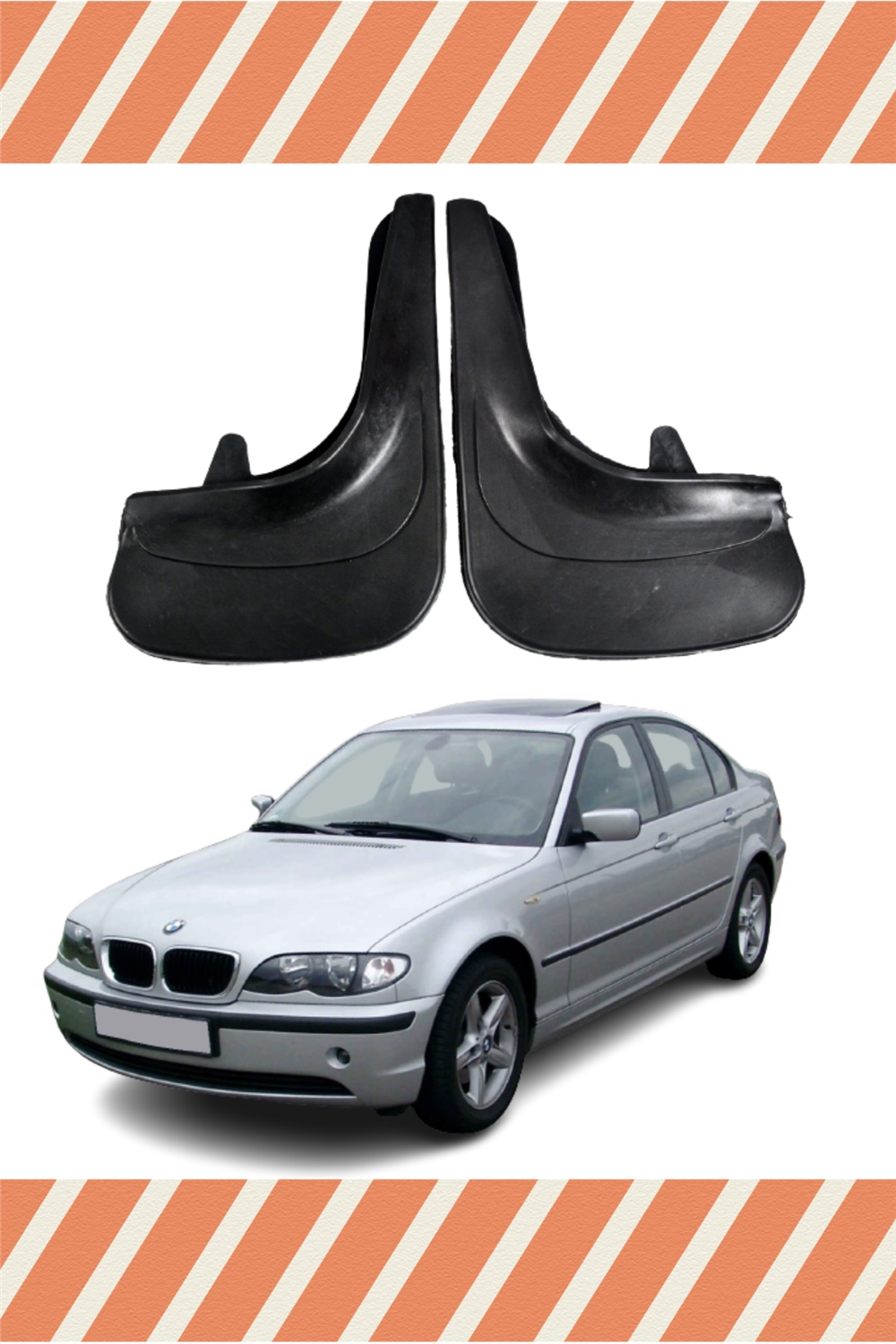 Bmw E46 Uyumlu 2’Li Tozluk Çamurluk Paçalık