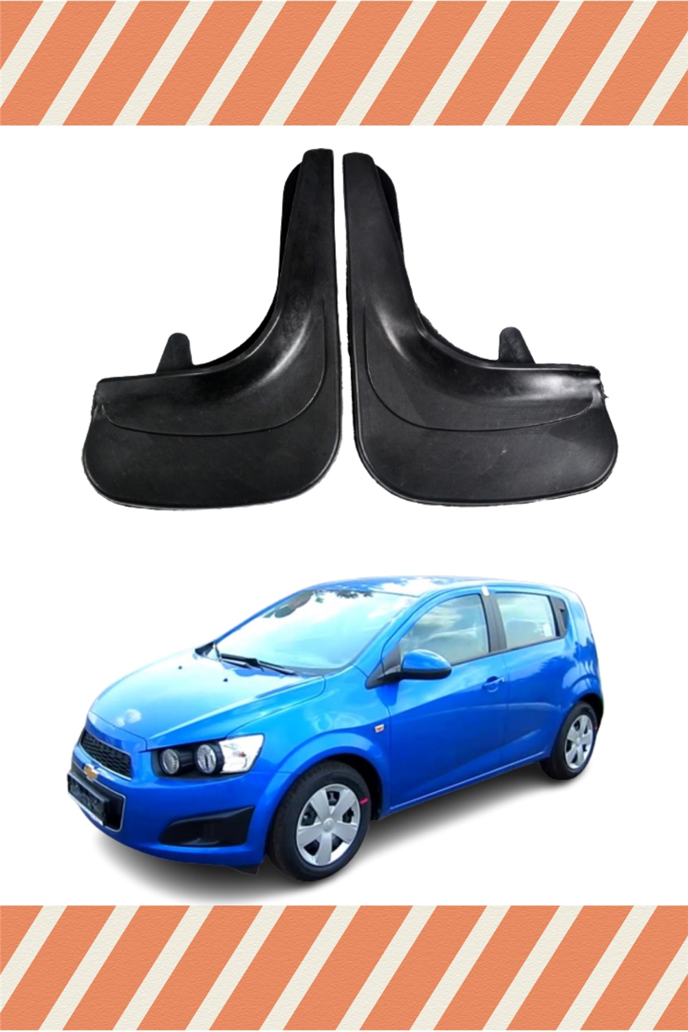 Chevrolet Aveo Hb 2011 Ve Sonrası 2'Li Tozluk Çamurluk Paçalık