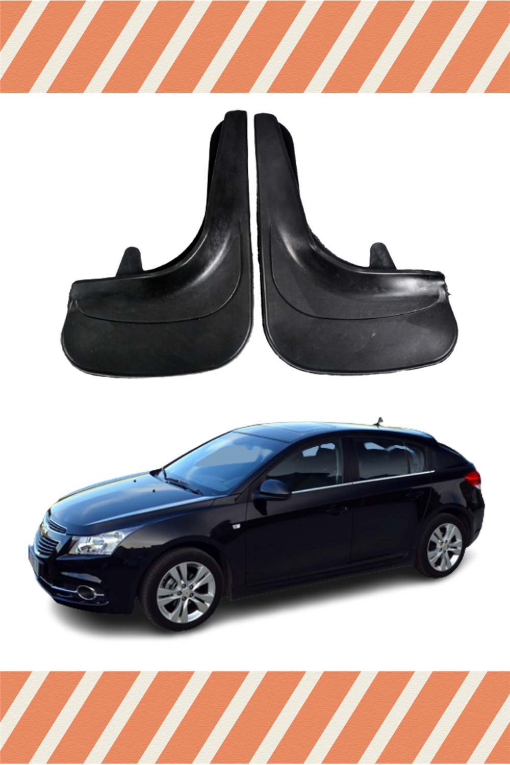 Chevrolet Cruze Hb Tüm Kasalar 2'Li Tozluk Çamurluk Paçalık