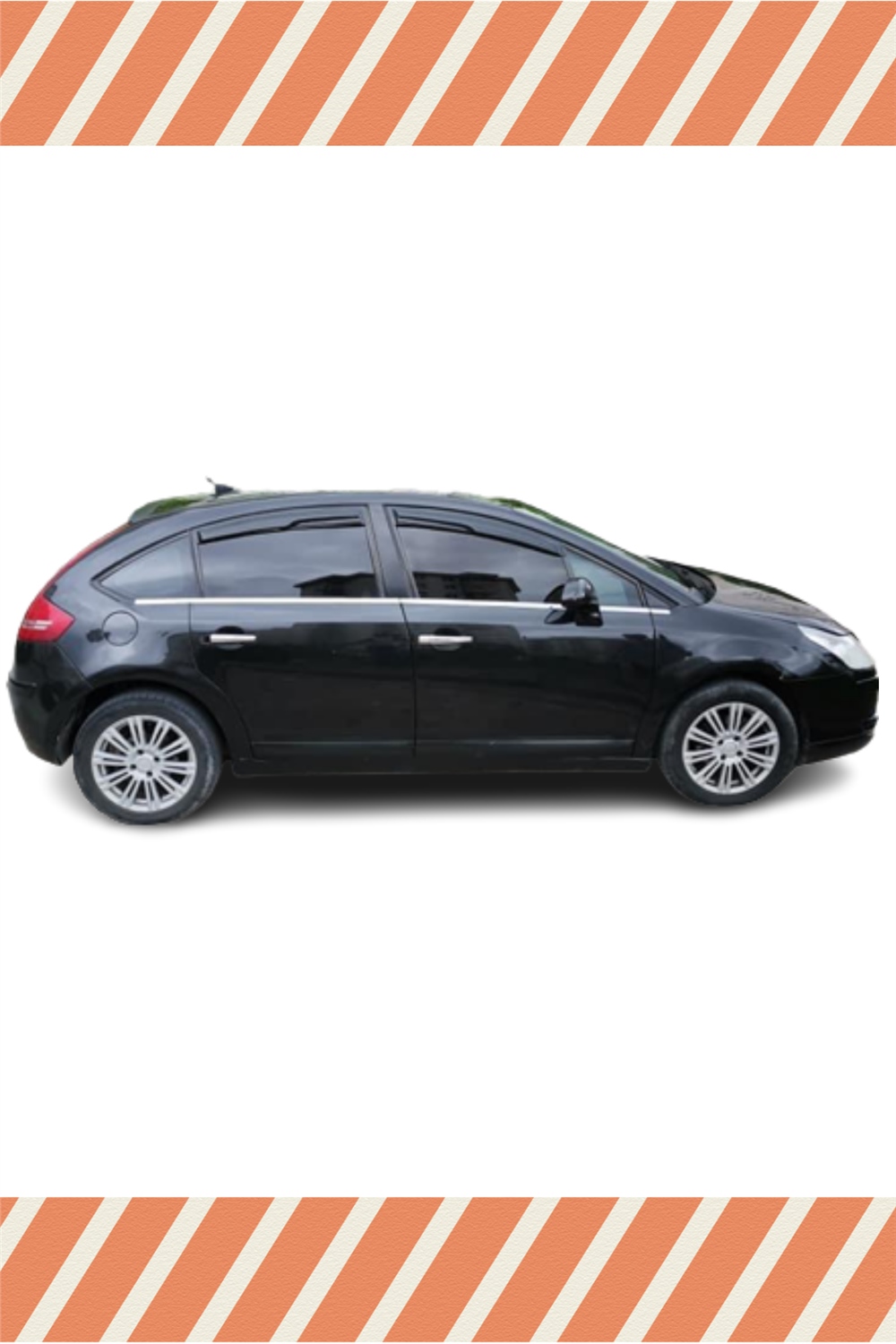 Citroen C-4 2004-2011
 Modellerine Özel 4’Lü Mügen Tip Cam Rüzgarlığı
