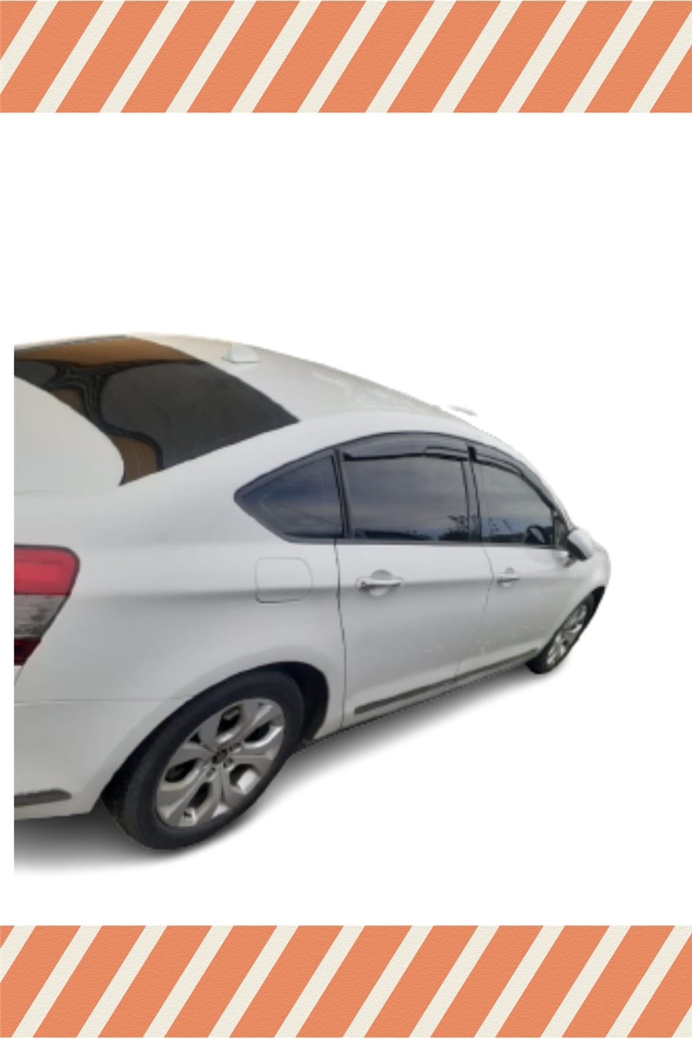 Citroen C-5 2007 Ve Sonrası
 Modellerine Özel 4’Lü Mügen Tip Cam Rüzgarlığı