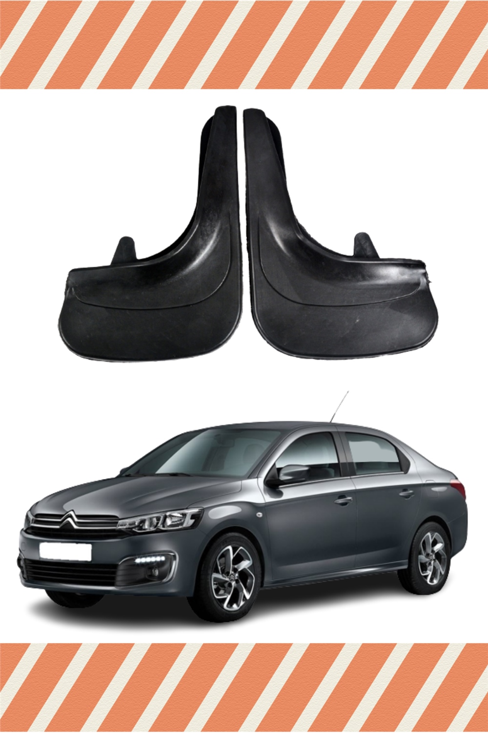 Citroen C Elysee 2'Li Tozluk Çamurluk Paçalık