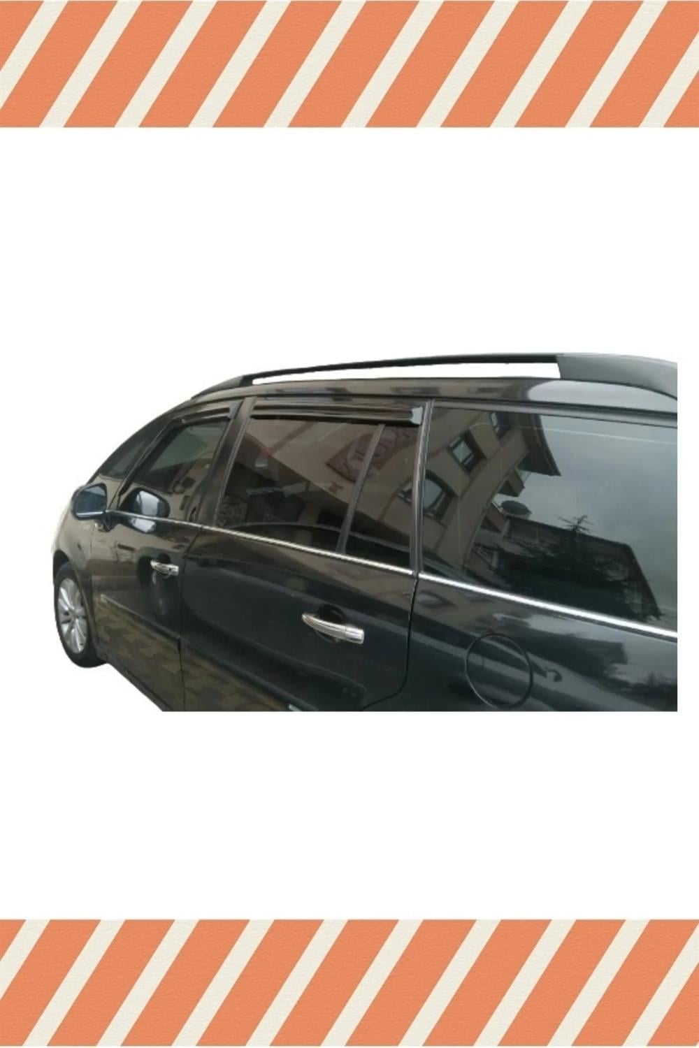 Citroen C4 Grand Picasso 7 kişilik 2007-2012 Modellerine Özel 4'Lü Mügen  Cam Rüzgarlığı
