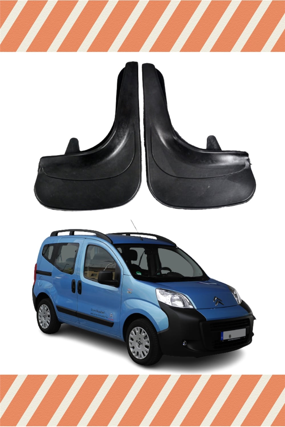 Citroen Nemo 2'Li Tozluk Çamurluk Paçalık