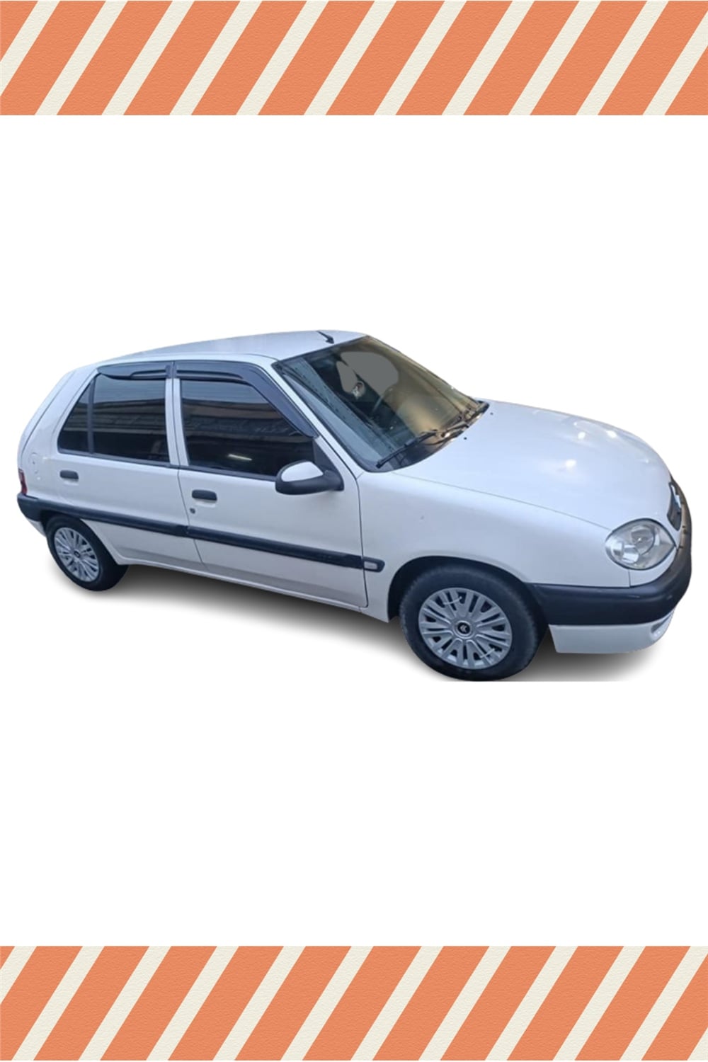 Citroen Saxo Tüm 
 Modellerine Özel 4’Lü Mügen Tip Cam Rüzgarlığı