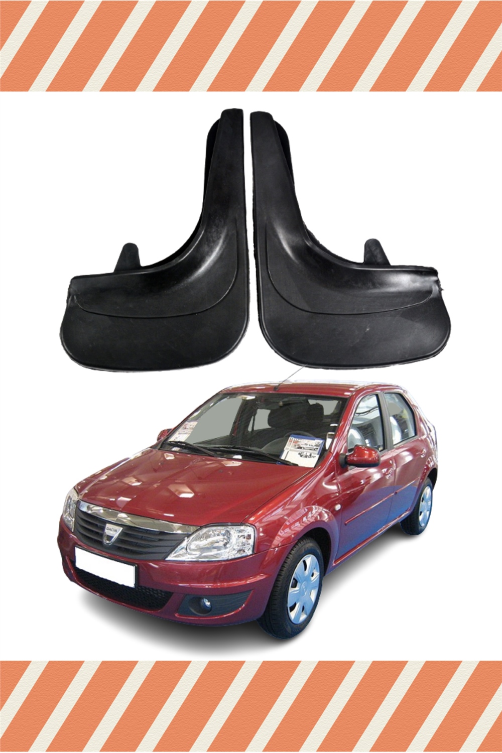 Dacia Logan 2004-2012 2'Li Tozluk Çamurluk Paçalık