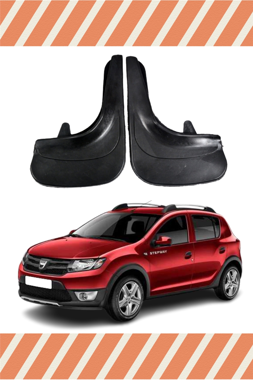 Dacia Stepway 2013 2'Li Tozluk Çamurluk Paçalık 
