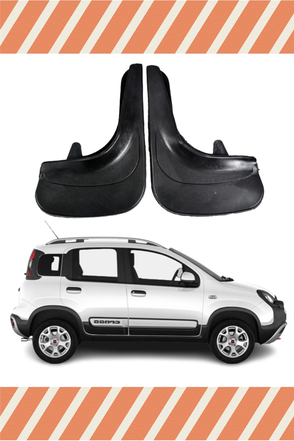 Fiat Panda 2'Li Tozluk Çamurluk Paçalık  