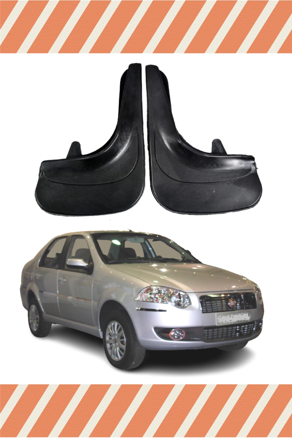 Fiat Siena 2'Li Tozluk Çamurluk Paçalık   