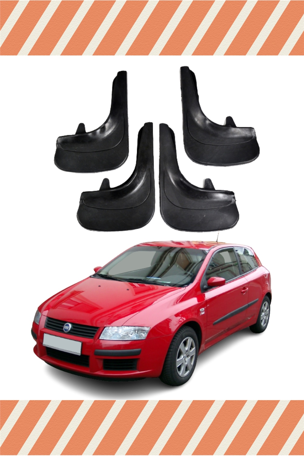 Fiat Stilo 4'Lü Tozluk Çamurluk Paçalık   