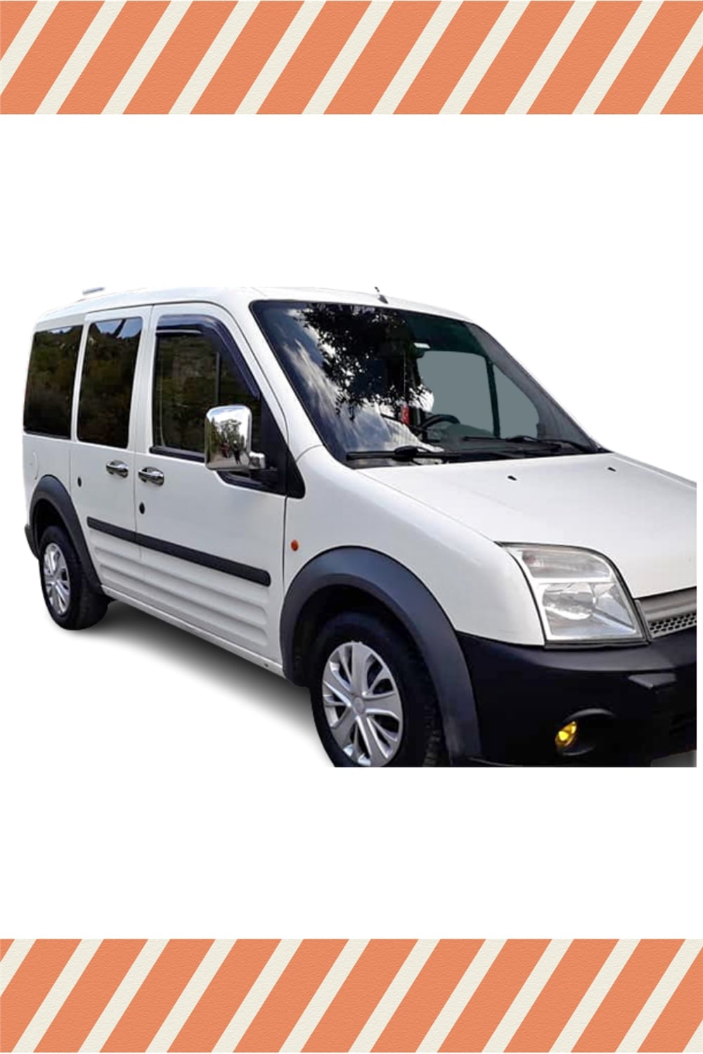 Ford Connect  2002-2013
 Modellerine Özel 2’Li Mügen Tip Cam Rüzgarlığı