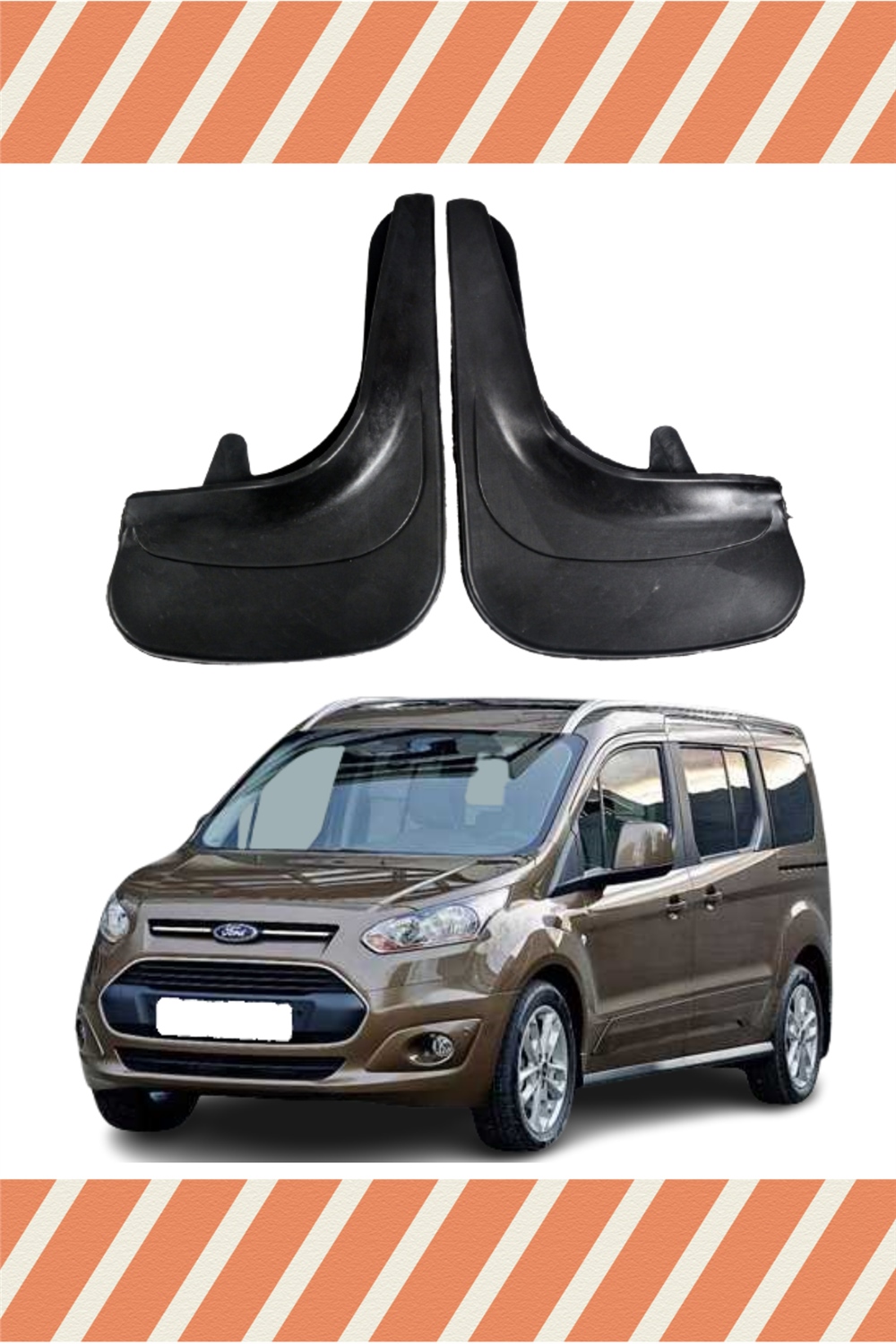 Ford Connect 4 Kapı 14 Ve Sonrası 2'Li Tozluk Çamurluk Paçalık    