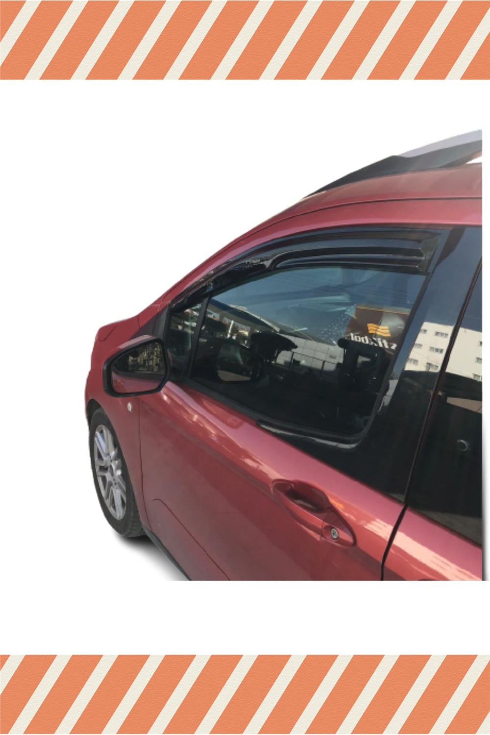 Ford Courıer  2014-2022
 Modellerine Özel 2’Li Mügen Tip Cam Rüzgarlığı