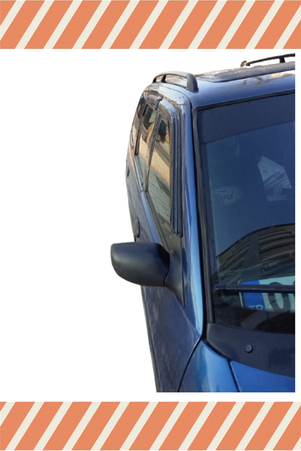 Ford Escord Stw Tüm 
 Modellerine Özel 4’Lü Mügen Tip Cam Rüzgarlığı