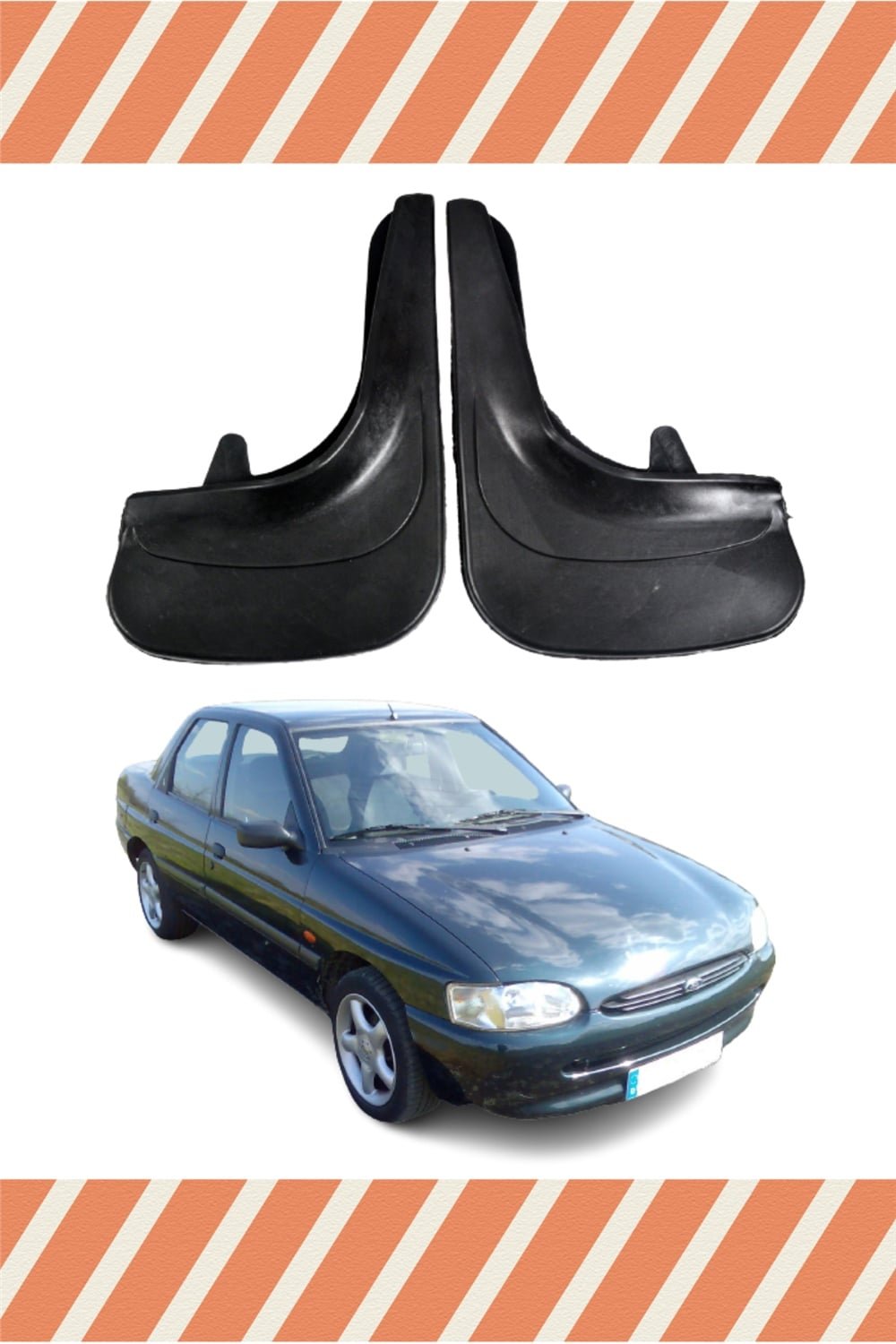 Ford Escort 2'Li Tozluk Çamurluk Paçalık    