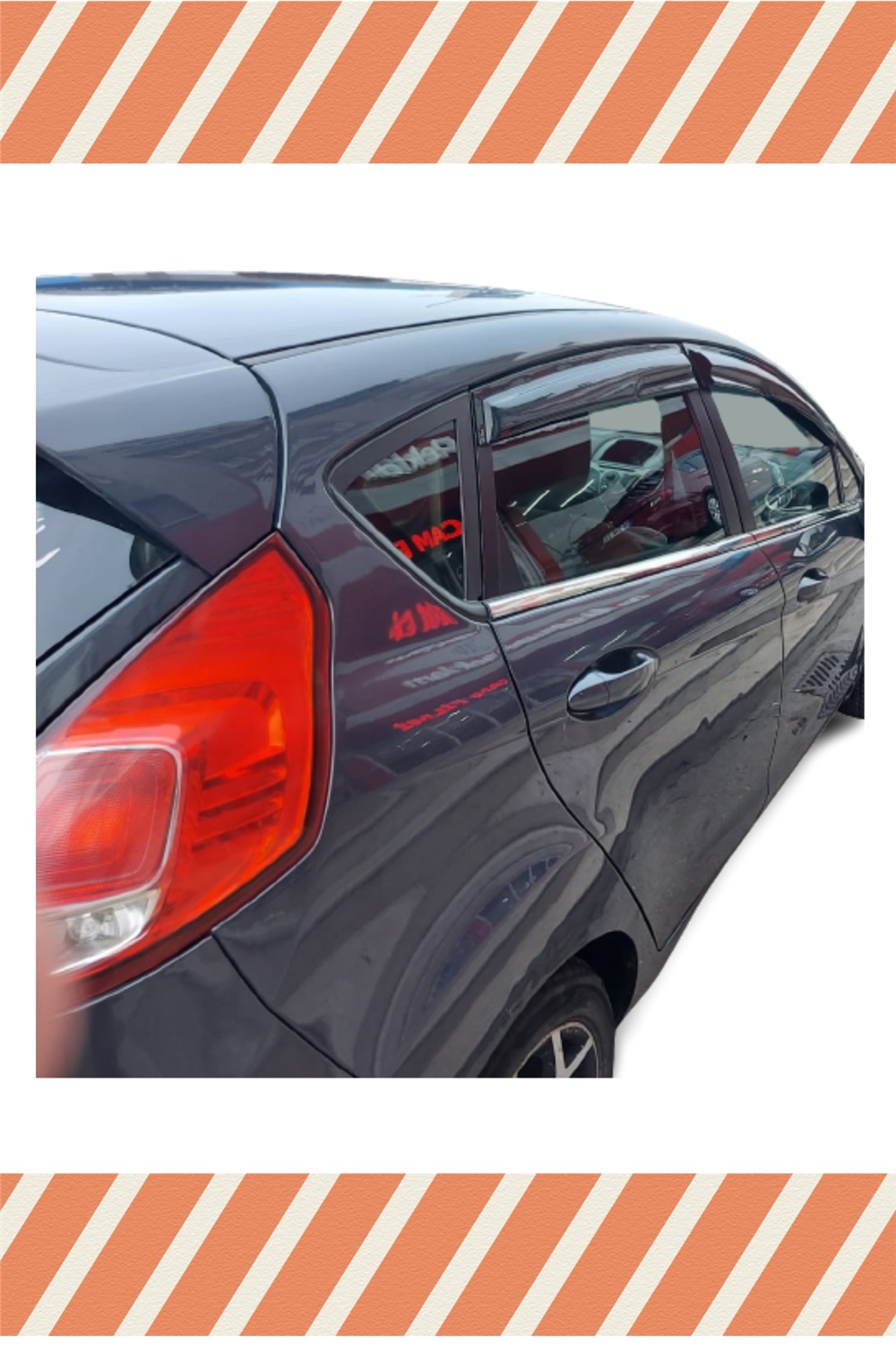 Ford Fiesta 2010-2017
 Modellerine Özel 4’Lü Mügen Tip Cam Rüzgarlığı