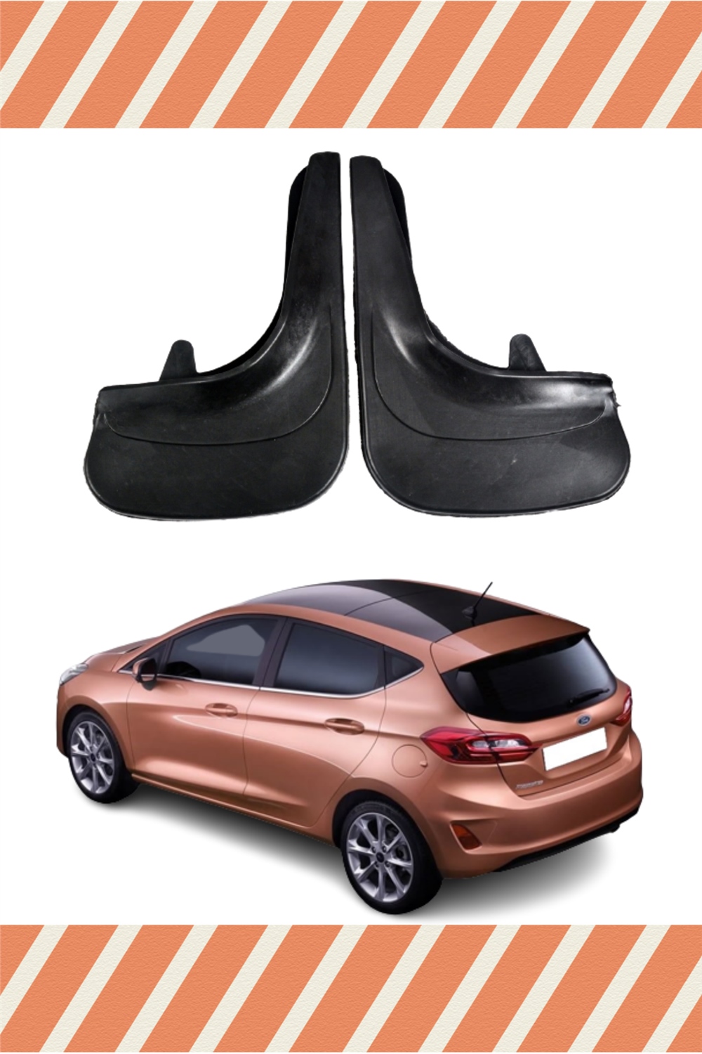 Ford Fiesta 2018 Ve Sonrası 2'Litozluk Çamurluk Paçalık    
