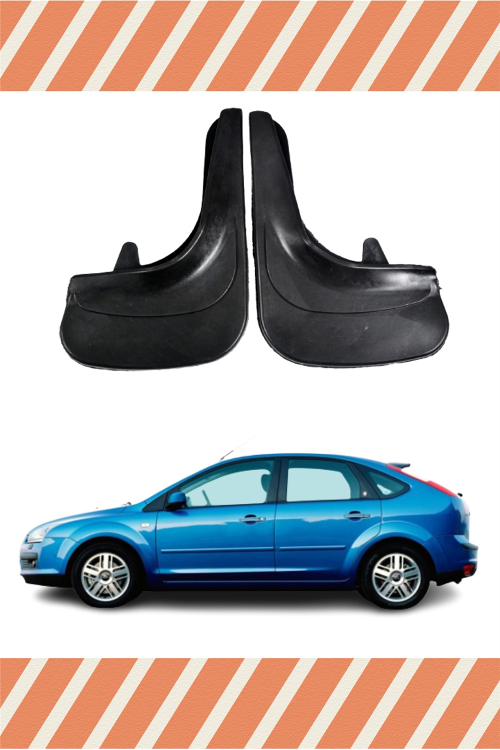 Ford Focus 2 Hb 2005-2011 2'Litozluk Çamurluk Paçalık     
