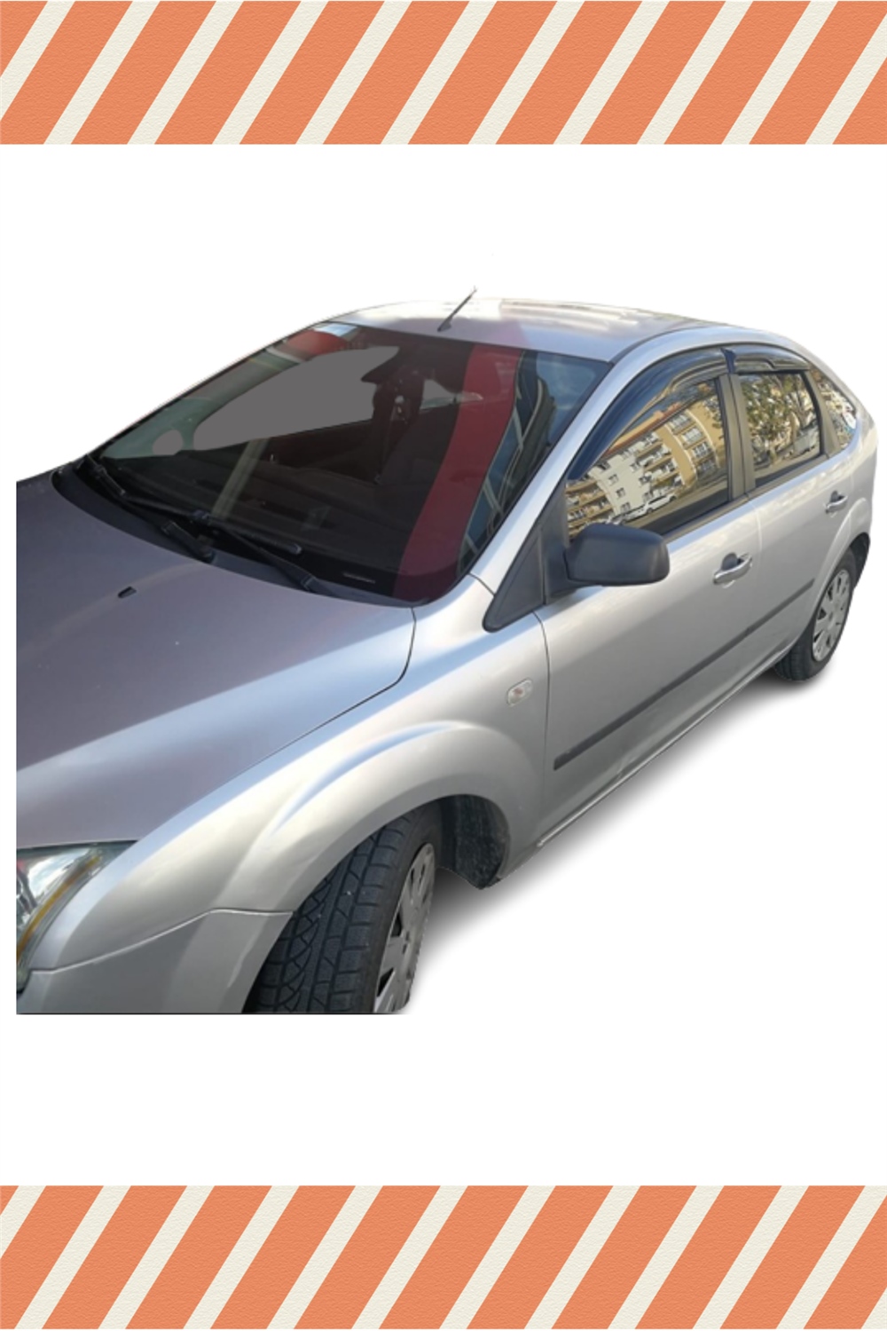 Ford Focus 2  Hb 2005-2011
 Modellerine Özel 4’Lü Mügen Tip Cam Rüzgarlığı