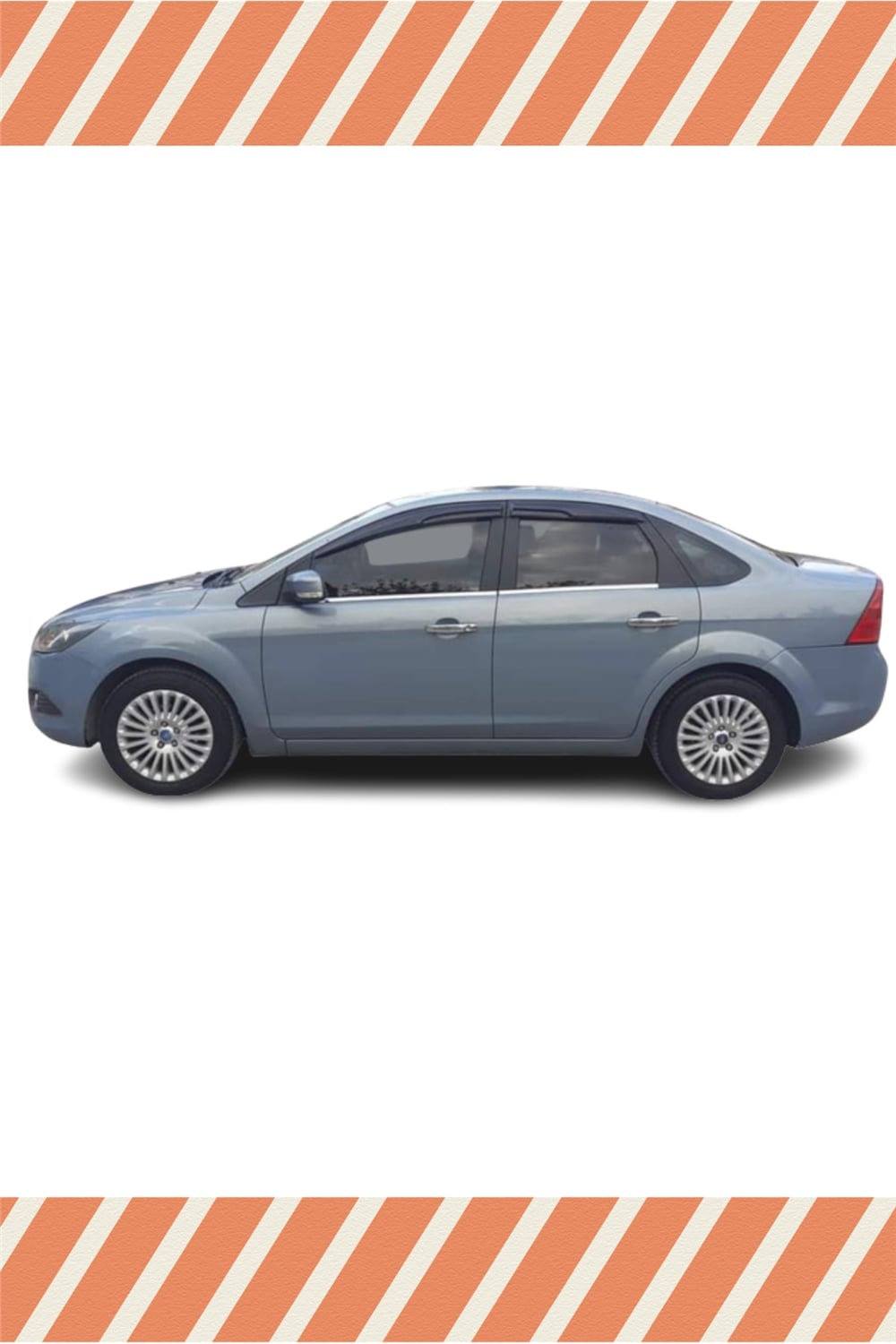 Ford Focus 2  Sedan 2005-2011
 Modellerine Özel 4’Lü Mügen Tip Cam Rüzgarlığı