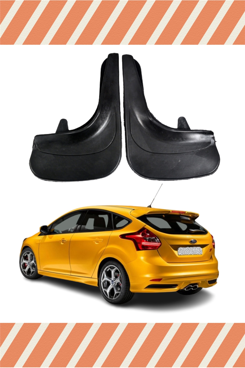 Ford Focus 3 Hb 2011-2015 2'Litozluk Çamurluk Paçalık     