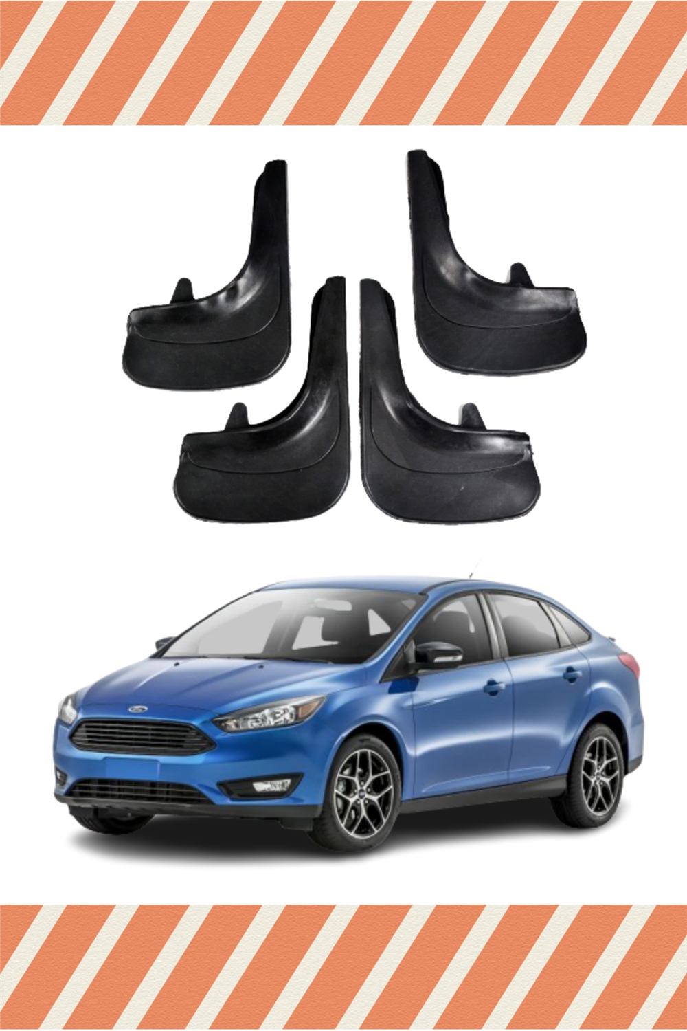 Ford Focus 3 Sd 2011-2015 4'Lütozluk Çamurluk Paçalık      
