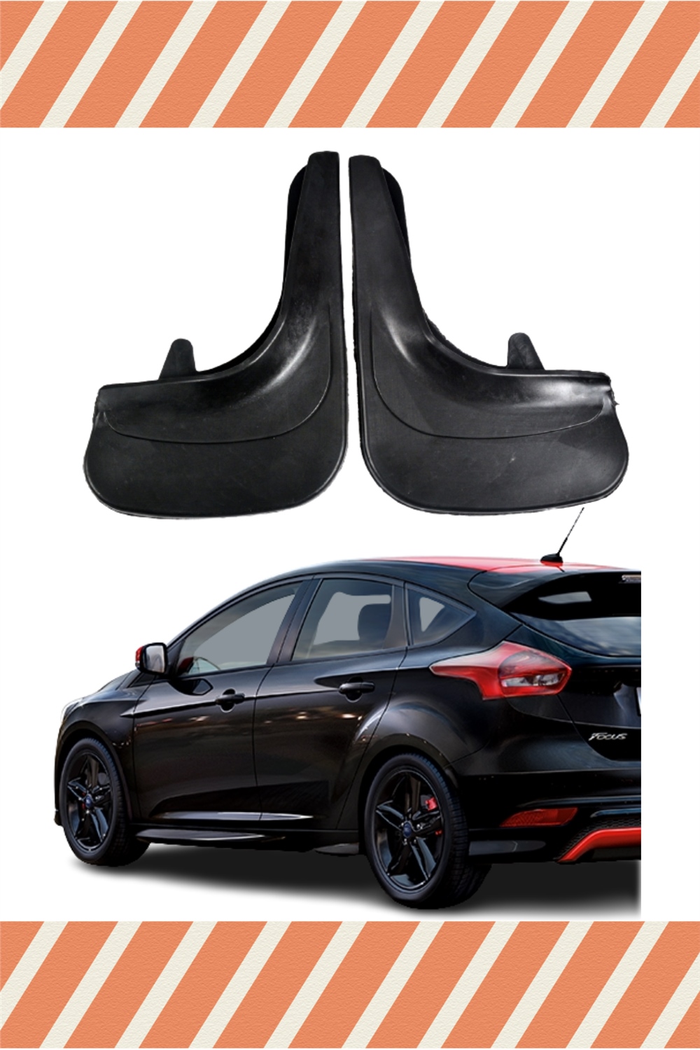 Ford Focus 4 Hb 2015-2018 2'Litozluk Çamurluk Paçalık      