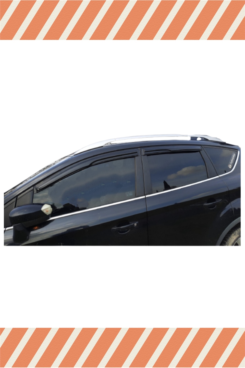 Ford Kuga 2008-2012
 Modellerine Özel 4’Lü Mügen Tip Cam Rüzgarlığı