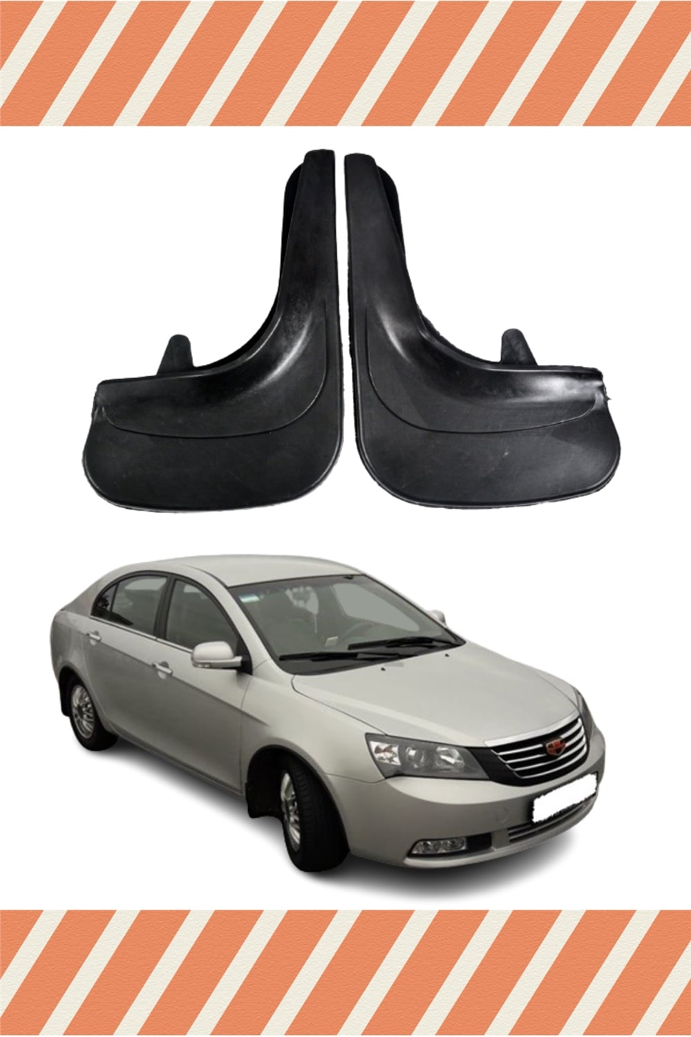 Geely Emgrand 2'Li Tozluk Çamurluk Paçalık       