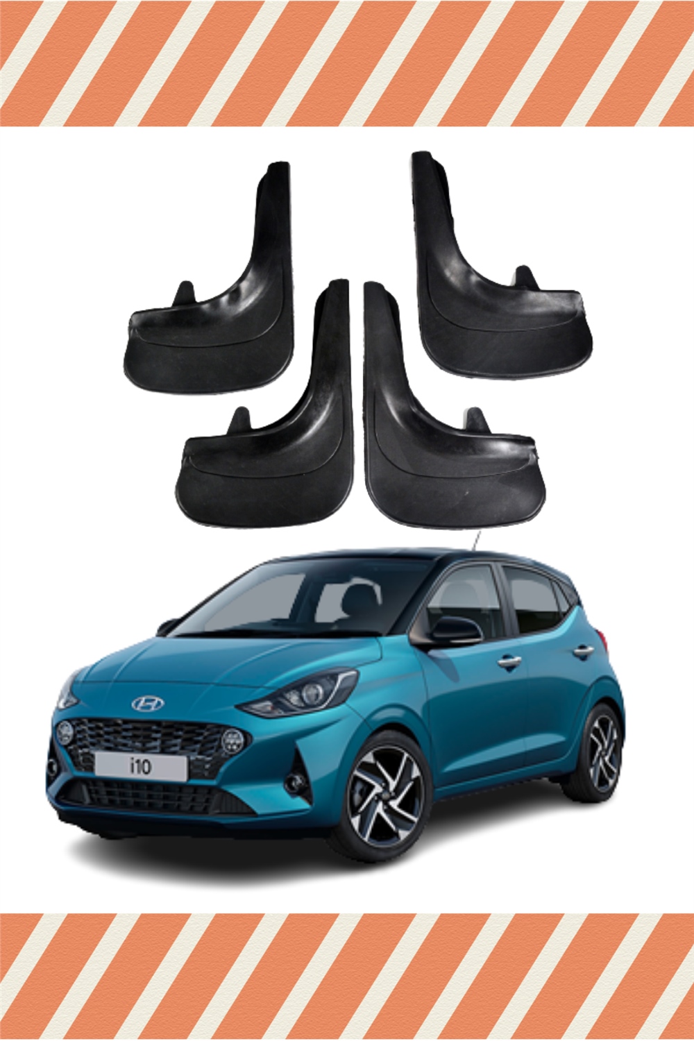 Hundai İ10 4'Lü Tozluk Çamurluk Paçalık   
