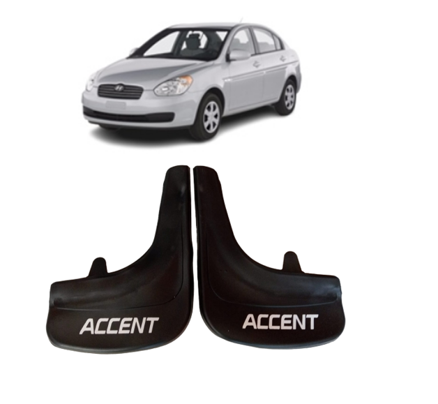 Hyundai Accent Era Accent yazılı 2'Li Tozluk Çamurluk Paçalık    